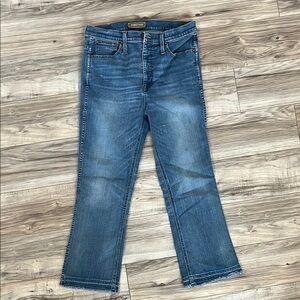 Trendy Blue Flare Jeans